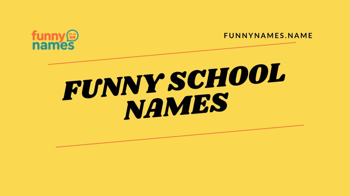 Funny School Names