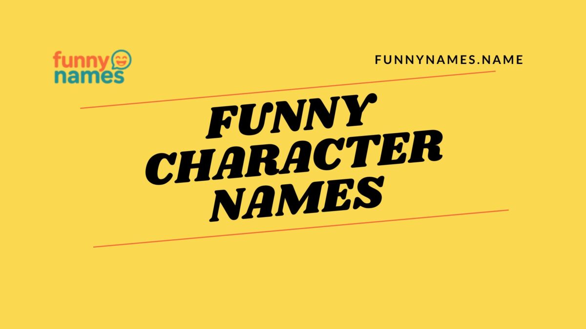 Funny Character Names