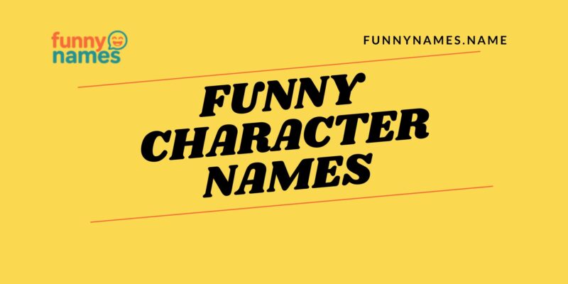 Funny Character Names