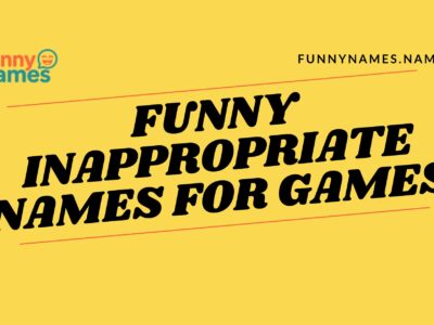 Funny Inappropriate Names for Games