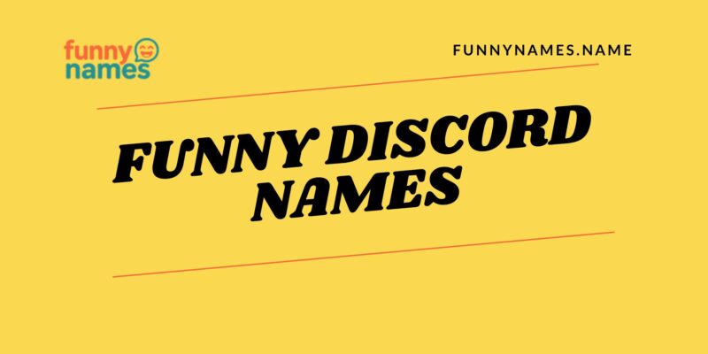 Funny Discord Names