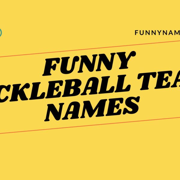 Funny Pickleball Team Names